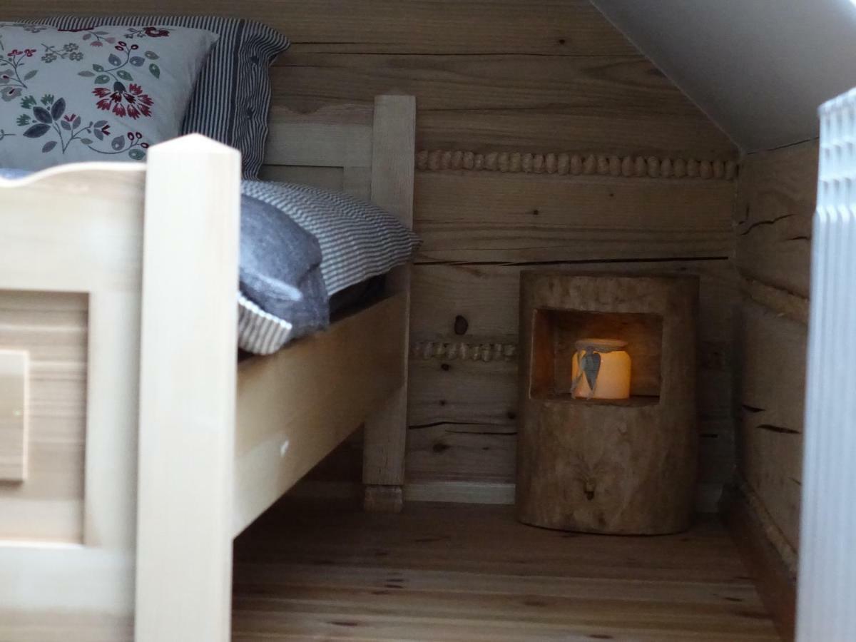 Domki Zawoja Z Jacuzzi Bagian luar foto