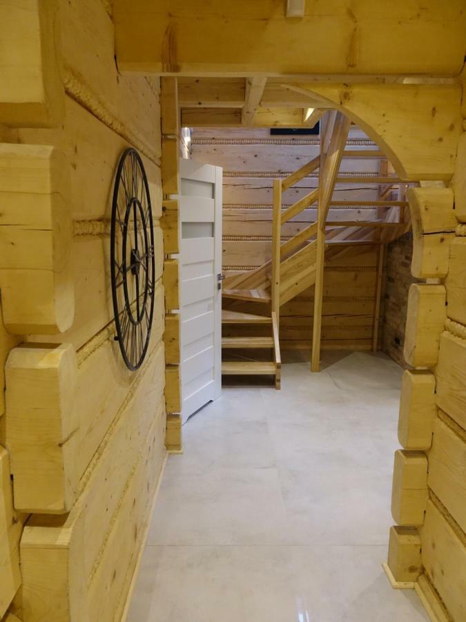 Domki Zawoja Z Jacuzzi Bagian luar foto