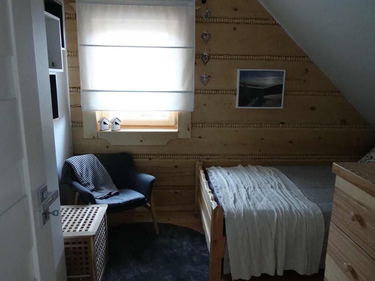 Domki Zawoja Z Jacuzzi Bagian luar foto