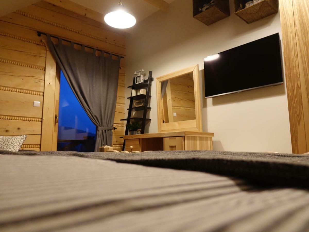 Domki Zawoja Z Jacuzzi Bagian luar foto